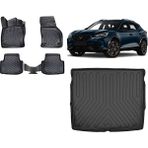 Team Car Cupra Formentor 2021 Model Üst Kademe 3D Bagaj Havuzu+3d Havuzlu Araca Özel Paspas Takımı - Siyah - Siyah