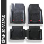 Team Car Safir Fiat Albea Uyumlu 3D Paspas - Siyah