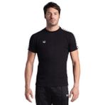 Team Erkek Siyah Günlük Stil T-Shirt 002701510