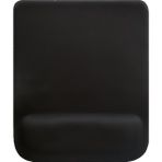 Team Ofis Ev Oyun Icın Kaymaz Taban Bilek Destekli Ergonomik Mouse Pad (23,5X20 Cm) (Siyah)