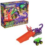 Teamsterz Stinger Slam Oyun Seti Yeşil - Monster Jaws Arabası ve Akrep Figürlü Rampa, S1914566124N1