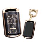 TECART Toyota anahtarlık kapak anahtarlık kabuk anahtarlık ile Fit Toyota Sienna 2020 yumuşak TPU anahtar aksesuarları, C-siyah, Cat-keychain