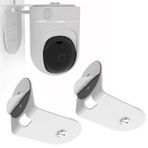 Teccle Eufy Security İç Mekan Kamerası için Yapışkanlı Duvar Montajı, E220 P24, Delme Yok, Aletsiz Kurulum Hasarsız, 2 Seçenek Kurulum Yapıştırıcı ve Vidalar İçerir (Yapışkan Versiyon/2'li Paket)