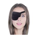 Tech Butiq 3D Göz Bandı, Rahat Göz Maskesi, Ayarlanabilir Ambliyopi Göz Bandı, Ameliyat Sonrası Veya Kostümü Için Tek Göz Kapağı, Yetişkinler ve Çocuklar Için Tıbbi Göz Bandı (Sağ Göz) - Option-1