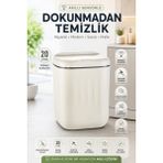 Tech Butiq Akıllı Sensörlü 20 Litre Çöp Kovası Sessiz Kapaklı Modern Hijyenik Ev Tipi Çöp Kutusu