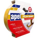 Tech Butiq Apel Çift Taraflı Film Bant Askılı Karton 19 mm x 25 M Şeffaf - Option-1 - 0 - Siyah - 1 Adet