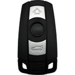 Tech Butiq Autohan Keys Bmw E60 E90 E63 E70 E87 Serisi Için 3 Tuşlu Boş Anahtar Kabı, Siyah Kumanda Kasası - 0-Koyu Mavi - Option-1