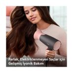 Tech Butiq BHD350/06 Thermoprotect Saç Kurutma Makinesi - 2100W, Gelişmiş Iyonik Bakım, 6 Isı ve Hız Ayarı - Ahşap
