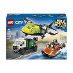Tech Butiq City Uçak, Servis Kamyonu ve Hoverkraft Karışımı 60505 – 7 Yaş Üzeri Çocuklar Için Servis Şoförü, Sahil Güvenlik, Sağlık Görevlileri Minifigürü Içeren Oyuncak Yapım Seti, Hediye Fikri (990 Parça) - 0 - Siyah