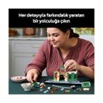 Tech Butiq Fransız Kafe 10362 - Yetişkin Kadın ve Erkekler Için Süslü Koltuklar ve Asılı Saksılar Içeren Koleksiyonluk Dekoratif Model Yapım Seti, Ev Veya Ofis Dekoru Kendin Yap (1101 Parça) - 0 - Siyah