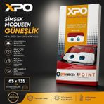 Tech Butiq Güneşlik Lüx Metalize Şimşek Mcqueen 65*135 - Ahşap