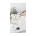 Tech Butiq Krem Elastik Musluk Matı Su Tutucu Düzenleyici Kaydırmaz Taban Organizer Mutfak Banyo Lavabo - Option-1