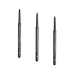 Tech Butiq Lumene Longwear Eyebrow Definer Ultra Ince Uçlu Kalıcı Kaş Kalemi Ash Brown (3 Paketi) - 0-Siyah