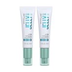 Tech Butiq New York Poreless Jelly Gözenek Gizleyici Makyaj Bazı (2 Paketi) - Option-1 - -50 C