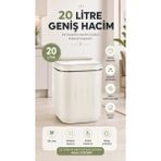 Tech Butiq Sensörlü Çöp Kovası 20 Litre