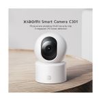 Tech Butiq Smart Camera C301 2k 360 Derece Gece Görüşlü Ip Wi-Fi Güvenlik Kamerası (Türkiye Garantili) - Ahşap