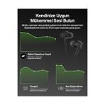 Tech Butiq Soundform Anc Kulaklık, Usb-C Bağlantılı, Mikrofonlu Kulakiçi Kulaklıklar, 17, 16, iPad Mini, Galaxy S25, 10, ve Daha Fazlası Için, Siyah - -- - Option-1