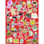 Tech Butiq Sünger Bob Kare Şort Seri 1 Telefon Laptop Notebook Tablet Defter Matara Stiker Etiket - Option-1 - -50 C