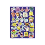 Tech Butiq Sünger Bob Kare Şort Seri 2 Telefon Laptop Notebook Tablet Defter Matara Stiker Etiket - Option-1 - -50 C