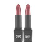 Tech Butiq Uzun Süre Kalıcı Yoğun Renk Veren Nemlendirici Parlak Ruj - Glossy Lipstick 312 Rose (2 Paketi) - Option-1