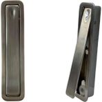 Tech Butiq Zxx 566 Sürme Kapı Alından Çekilen Gömme Kulp 32 mm Inox Renk 10 x 2.5 cm - 0 - Siyah