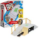 Tech Deck 6064809 X-Connect Park Creator-Flip N' Grind özelleştirilebilir ve yapılabilir Gaberset benzersiz parmak tahtası ile