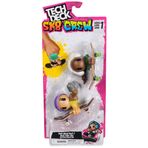 Tech Deck Sk8 Crew, yardımcı figürlü 2’li paket parmak kaykayları, kişiselleştirilebilir mini kaykaylar, 5 yaş ve üzeri (çeşitli)