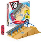 Tech Deck X-Connect başlangıç seti – Jump n' Grind rampa seti, otantik parmak tahtası ve aksesuar ile