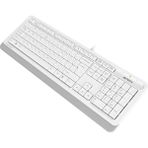 Tech FK10 Q USB Türkçe Fn-Multimedya Klavye, Beyaz