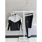 Tech Fleece Çocuk Eşofman Takımı - Siyah-Gri - 15 - 16 Yaş