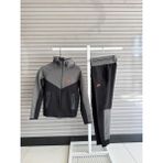 Tech Fleece Çocuk Eşofman Takımı - Siyah - Koyu Gri - 13 - 14 Yaş
