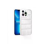 Techaks 56AÖ-8680436603857 Apple Iphone 12 Pro Max Kılıf Kamera Korumalı Renkli Airbagli Puf Yumuşak Kapak Seksek