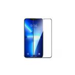 Techaks Apple Iphone 14 Ekran Koruyucu Kenarları Tam Kaplayan 5D Darbeye Dayanıklı Davin Siyah 56AÖ-8680436619520-607