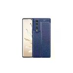 Techaks Huawei Honor 70 Kılıf Kamera Korumalı Deri Görünümlü Dikiş Detaylı Silikon Kapak Niss 56AÖ-8680436670903-419