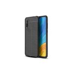 Techaks Huawei P Smart S (Y8P) Kılıf Kamera Korumalı Deri Görünümlü Dikiş Detaylı Silikon Kapak Niss 56AÖ-8682314034579-379