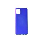Techaks T11341-TCHS Galaxy A81 (Note 10 Lite) Kılıf Yumuşak Dokulu Renkli İnce Silikon Soft Kapak Premier - Saks Mavi
