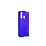 Techaks T11915-TCHS Realme 5 Pro Kılıf Yumuşak Dokulu Renkli İnce Silikon Soft Kapak Premier - Saks Mavi