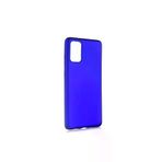 Techaks T11919-TCHS Galaxy S20 Plus Kılıf Yumuşak Dokulu Renkli İnce Silikon Soft Kapak Premier - Saks Mavi