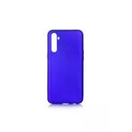 Techaks T13285-TCHS Realme 6 Pro Kılıf Yumuşak Dokulu Renkli İnce Silikon Soft Kapak Premier - Saks Mavi