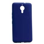 Techaks T14015-TCHS General Mobile 5 Plus Kılıf Yumuşak Dokulu Renkli İnce Silikon Soft Kapak Premier - Lacivert