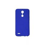 Techaks T14984-TCHS Lg K10 2017 Kılıf Yumuşak Dokulu Renkli İnce Silikon Soft Kapak Premier - Saks Mavi