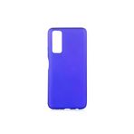Techaks T15827-TCHS Huawei P Smart 2021 Kılıf Yumuşak Dokulu Renkli İnce Silikon Soft Kapak Premier - Saks Mavi