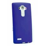 Techaks T1625-TCHS Lg G4 Kılıf Yumuşak Dokulu Renkli İnce Silikon Soft Kapak Premier - Saks Mavi