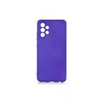 Techaks T17041-TCHS Galaxy A32 4G Kılıf Yumuşak Dokulu Renkli İnce Silikon Soft Kapak Premier - Saks Mavi