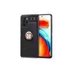 Techaks T18554-TCHS Poco X3 Gt Kılıf Zore Ravel Silikon Kapak - Siyah-Rose Gold