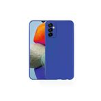 Techaks T22934-TCHS Galaxy M23 Kılıf Yumuşak Dokulu Renkli İnce Silikon Soft Kapak Premier - Saks Mavi