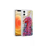 Techaks T23633-TCHS Iphone 11 Kılıf Simli Desenli Kamera Korumalı Parlak Popy Kapak - Kulübe