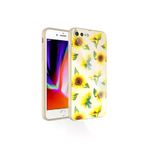 Techaks T23671-TCHS Iphone 8 Plus Kılıf Kamera Korumalı Desenli Sert Silikon Zore Epoksi Kapak - No2