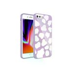 Techaks T23671-TCHS Iphone 8 Plus Kılıf Kamera Korumalı Desenli Sert Silikon Zore Epoksi Kapak - No6