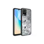 Techaks T26837-TCHS Vivo Y21S Kılıf Aynalı Desenli Kamera Korumalı Parlak Zore Mirror Kapak - Seyahat